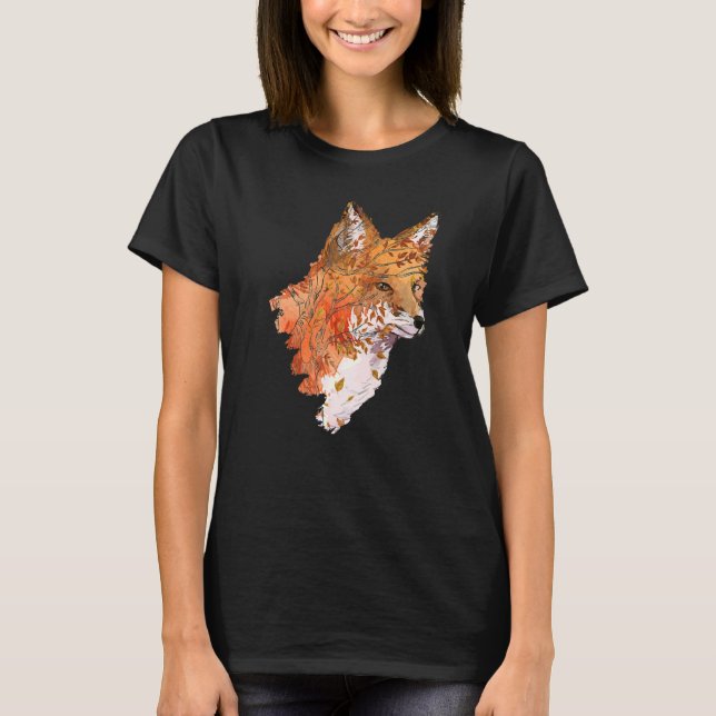 Awesome Fox   Tree Fox Wildlife  Women Men T-Shirt (Vorderseite)