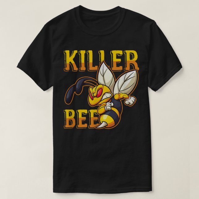 Awesome Killer Bee Hornet Yellowjacket Honeybee Lo T-Shirt (Design vorne)
