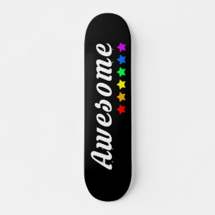 Awesome LGBTQ+ Pride Skateboard