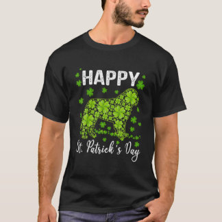 Awesome Newfoundland Saint Patrick's Day Dog Dad M T-Shirt