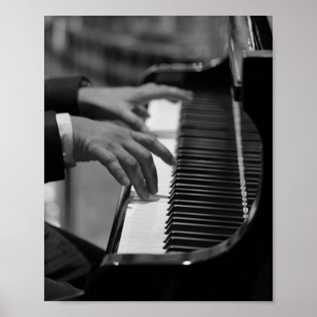 Awesome Piano Artwork Poster (Vorne)