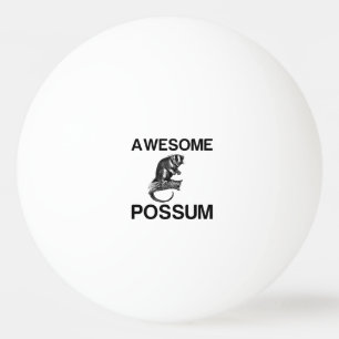 AWESOME POSSUM TISCHTENNISBALL