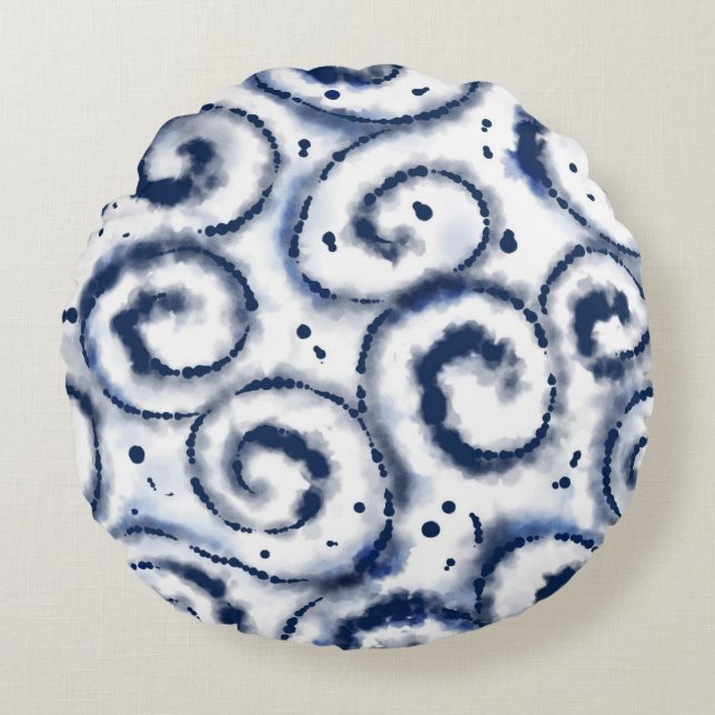 Awesome Ring Pillow Rundes Kissen (Vorderseite)