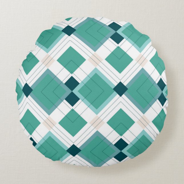 Awesome Round Pillow Rundes Kissen (Vorderseite)
