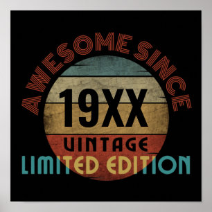 AWESOME SEIT 19XX LIMITED EDITION POSTER