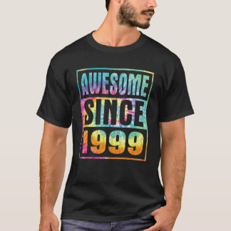 Awesome Since 1999 23 Years Old 23rd Birthday Tie T-Shirt