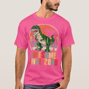Awesome Since 2009 Dinosaur Boy 13th Birthday 13 Y T-Shirt
