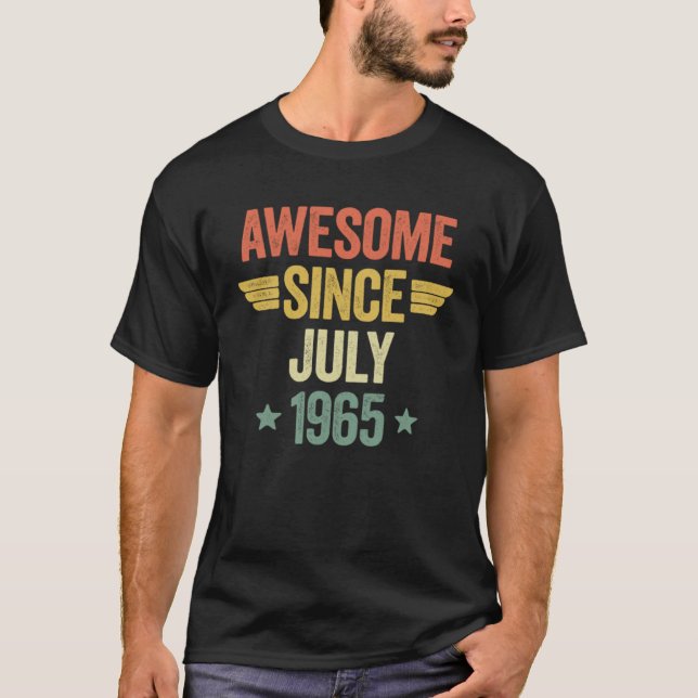 Awesome Since July 1965 T-Shirt (Vorderseite)