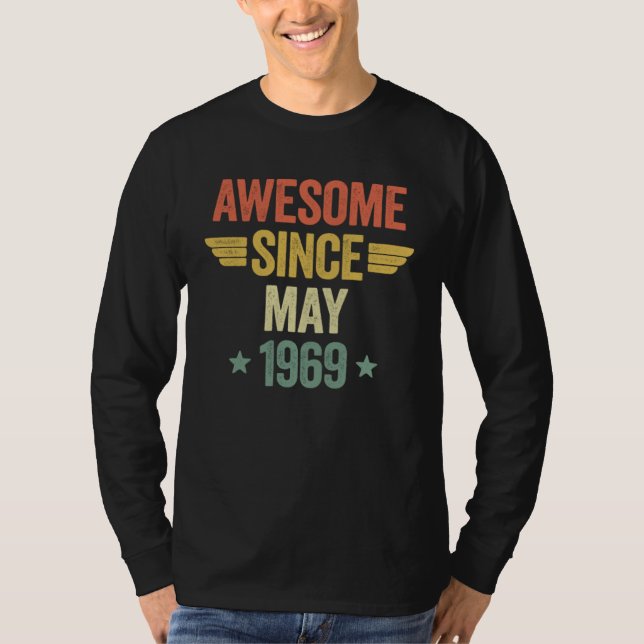 Awesome Since May 1969 T-Shirt (Vorderseite)