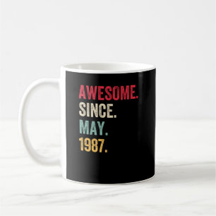 Awesome Since May 1987 Birthday Kaffeetasse