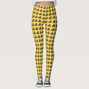 awesome Skateboard roller leggings