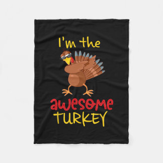 Awesome Turkey Matching Family Group Thanksgiving  Fleecedecke