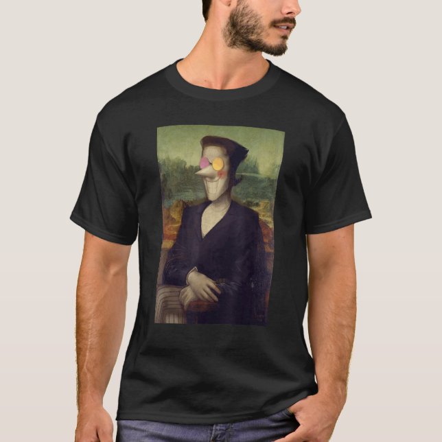 Awesome Videogames Playing Classic Arts Characters T-Shirt (Vorderseite)