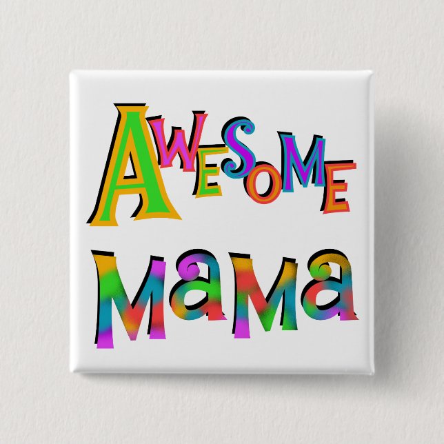awesomemama.png button (Vorderseite)