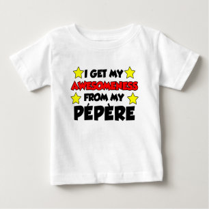Awesomeness von Pepere Baby T-shirt