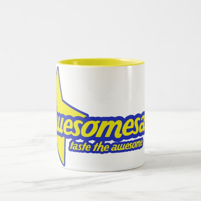 Awesomesauce Zweifarbige Tasse (Mittel)