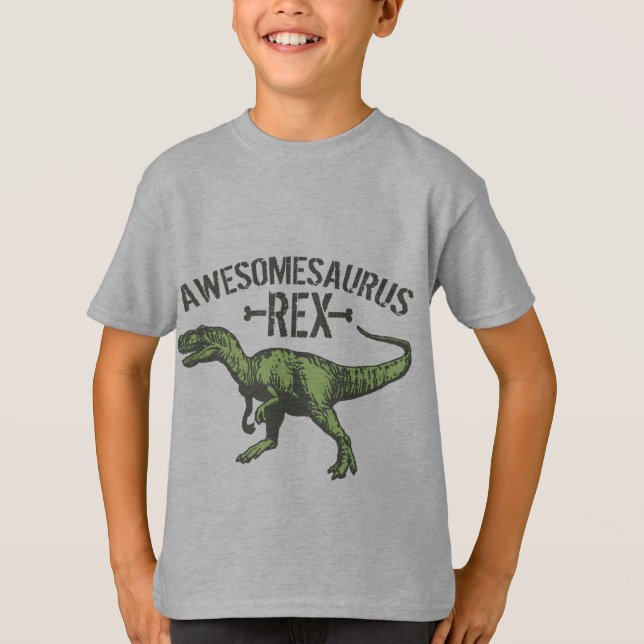Awesomesaurus Rex T-Shirt (Vorderseite)