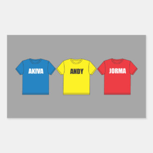 Awesometown Rechteckiger Aufkleber