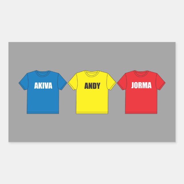 Awesometown Rechteckiger Aufkleber (Vorderseite)