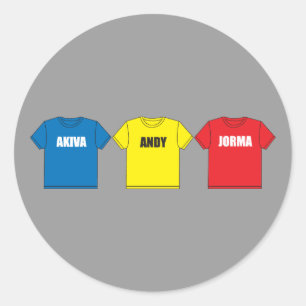 Awesometown Runder Aufkleber