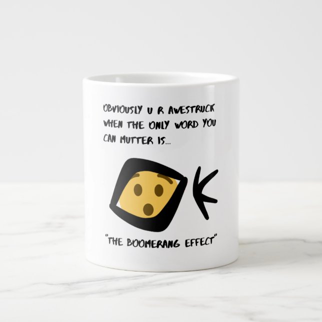 'Awestruck' Cup Spaß Tasse 20 oz Bumeranged Effect (Vorderseite)