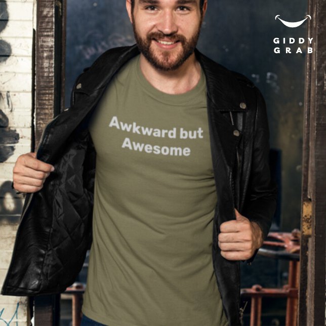Awkward, aber Phantastische lustige Zeichensatz T-Shirt (Von Creator hochgeladen)