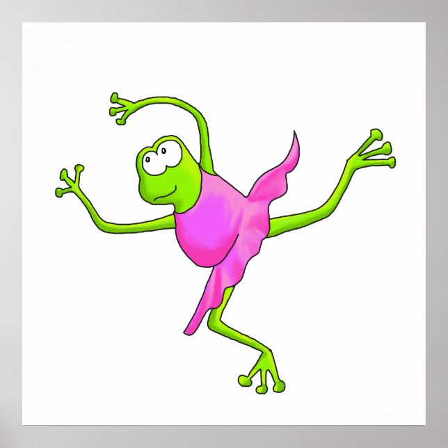 Awkward Ballet Frosch Poster (Vorne)