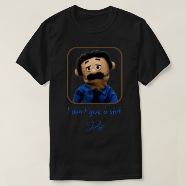 Awkward Puppets Diego T-Shirt (Design vorne)