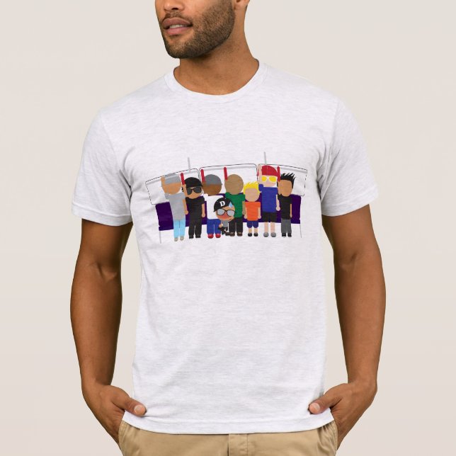Awkward Urban Squashbus T-Shirt (Vorderseite)