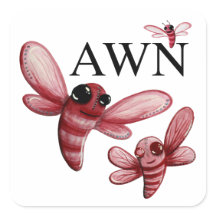 AWN Classic Logo-Aufkleber