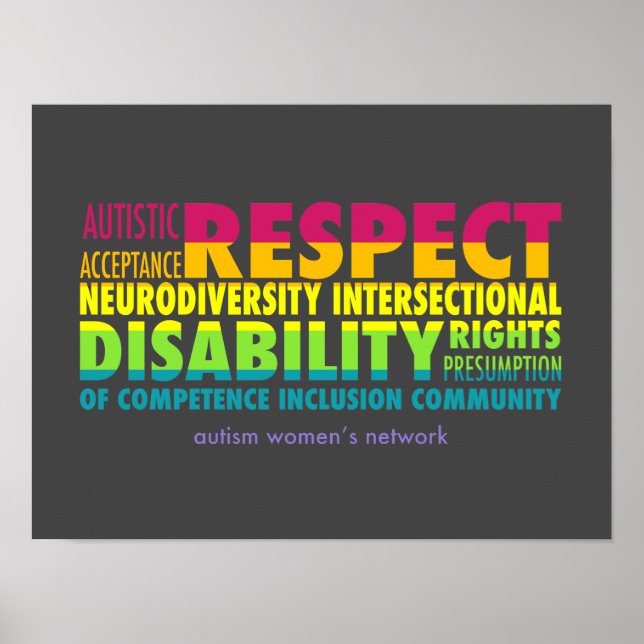 AWN Rainbow Pride Poster (Vorne)