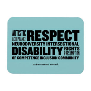 AWN Wort Cloud Flexi-Magnet Magnet