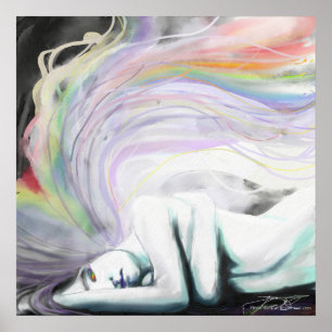 Awoken - Rapunzel Dreaming Poster