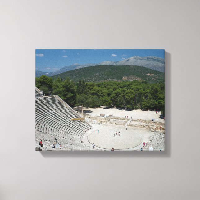 aWorld2Celebrate: Epidavros Leinwanddruck (Vorderseite)