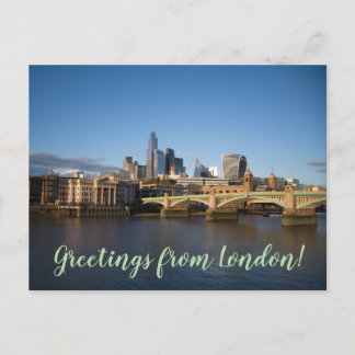 aWorld2Celebrate: Greetings from London! Postkarte