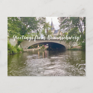 aWorld2Celebrate: Grüße aus Braunschweig! Postkarte