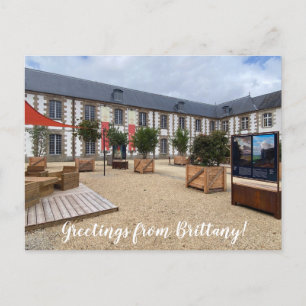 aWorld2Celebrate: Grüße aus der Bretagne! Postkarte