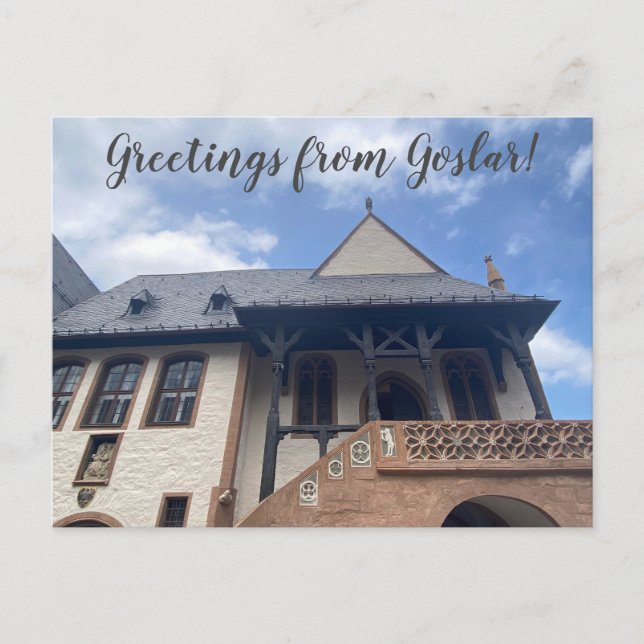 aWorld2Celebrate: Grüße aus Deutschland! Postkarte (Vorderseite)