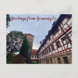 aWorld2Celebrate: Grüße aus Deutschland! Postkarte