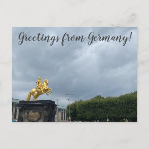 aWorld2Celebrate: Grüße aus Deutschland! Postkarte