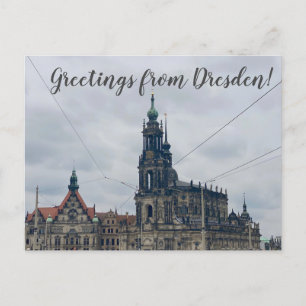 aWorld2Celebrate: Grüße aus Deutschland! Postkarte