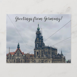 aWorld2Celebrate: Grüße aus Deutschland! Postkarte