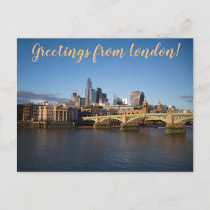 aWorld2Celebrate: Grüße aus London! Postkarte