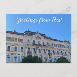 aWorld2Celebrate: Grüße aus Pécs! Postkarte