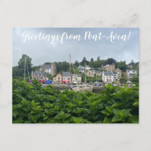 aWorld2Celebrate: Grüße aus Pont-Aven! Postkarte