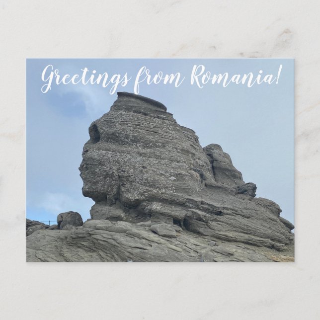 aWorld2Celebrate: Grüße aus Rumänien! Postkarte (Vorderseite)