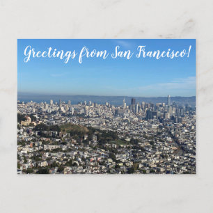 aWorld2Celebrate: Grüße aus San Francisco! Postkarte
