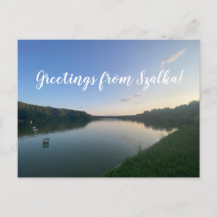 aWorld2Celebrate: Grüße aus Szálka! Postkarte