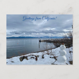 aWorld2Celebrate: Grüße vom Lake Tahoe! Postkarte