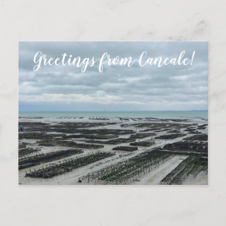 aWorld2Celebrate: Grüße von Cancale! Postkarte
